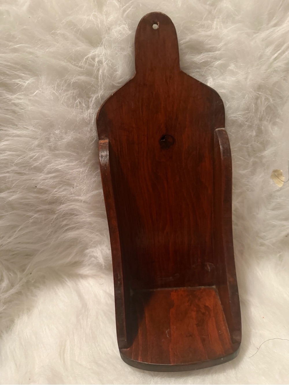 Vintage wooden salt box or shelf